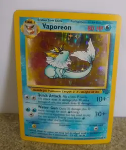 Lot Of 12 Pokemon Cards 4 Holos Great Conditon! Poliwrath, Ledyba, Vaporeon + - Image 2