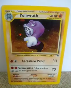 Lot Of 12 Pokemon Cards 4 Holos Great Conditon! Poliwrath, Ledyba, Vaporeon + - Image 5
