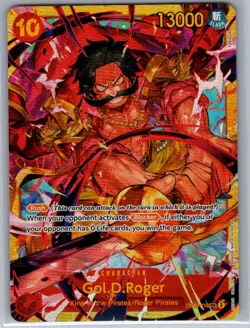 Gol.D.Roger OP09-118 SEC English Emperors in the New World - One Piece Card - NM - Image 1
