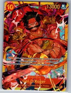 Gol.D.Roger OP09-118 SEC English Emperors in the New World - One Piece Card - NM - Image 1