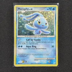 Manaphy - 4/12 - Holo - Trainer Kit - Pokemon Card - HP - Image 1