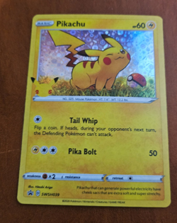 Pikachu SWSH039 SWSH: Sword & Shield Promo Cards Holo - Image 1