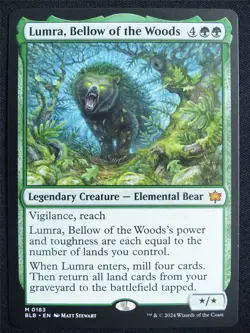 Lumra Bellow of the Woods - BLB - Mtg Card #22D - Image 1