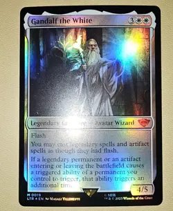 MTG FOIL Gandalf The White 0019 Mythic Rare NM - Image 1
