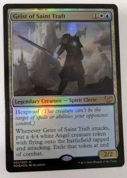 Geist of Saint Traft - MTG Duel Decks: Blessed vs. Cursed Foil MYTHIC - Image 1