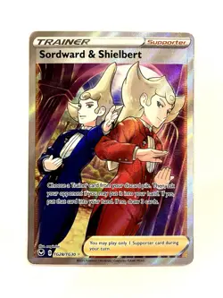 Sordward & Shielbert TG28/TG30 Silver Tempest Ultra Rare Pokemon TCG NM - Image 1