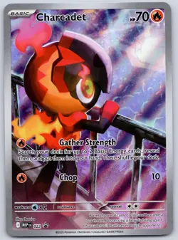Charcadet MEP 022 (NM) - Mega Evolution Black Star Promo - Pokemon TCG - Image 1
