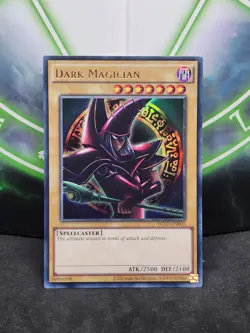 Yugioh Dark Magician (Arkana) YGLD-ENB02 Ultra Rare NM - Image 1