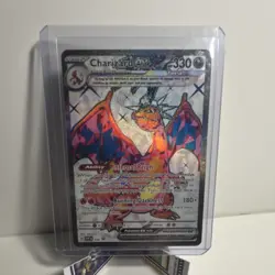 Pokemon Charizard Base Set 004/102 Holo Rare 120HP Stage 2 TCG Card - Image 1