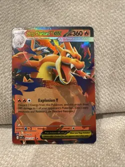 Pokemon Mega Charizard Y ex Card 022/217 Ascended Heroes TCG - Image 1