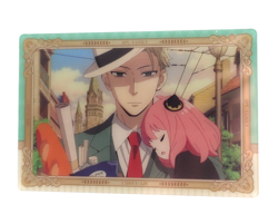 Spy x Family Anya Loid Wafer Metal Anime Collectible Trading Card - Image 1