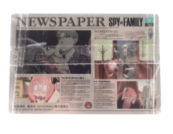 Spy x Family Anya Loid Wafer Metal Anime Collectible Trading Card - Image 2