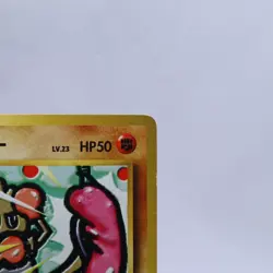 Hitmonchan No.107 Quick Starter Gift Set Pokemon Card Old back Japanese 1998 - Image 3