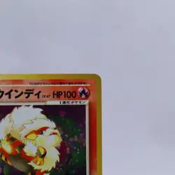 Light Arcanine No.059 Holo Neo Destiny Old Back Pokemon Card Japanese 2001 - Image 3