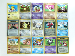 Pokemon Card Lot of 15 Set Vending Gym Corocoro Promo Glossy Japanese Nintendo - Image 1