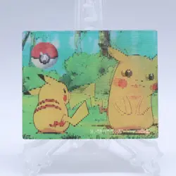 Pokemon Card Lot of 10 Meiji Super Change 3D Lenticular Japanese Nintendo 90s - Image 2