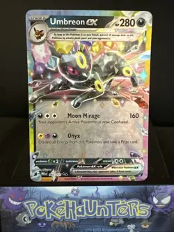 Pokemon Card Umbreon ex 060/131 Prismatic Evolutions Double Rare NM - Image 1