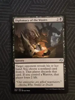 mtg diplomacy of the wastes fate reforged - Image 1
