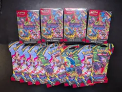 Pokemon TCG Phantasmal Flames Booster Bundle (4) + Booster Pack (10) - Image 1