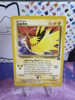 Pokemon Card Zapdos #23 WoTC Promo Black Star - Image 1
