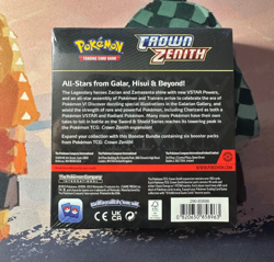 Pokemon TCG Crown Zenith Booster Bundle - 6 Pack SEALED 820650858963 - Image 5