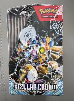 💥 Pokemon TCG Scarlet & Violet Stellar Crown Booster Box Factory Sealed NEW - Image 5