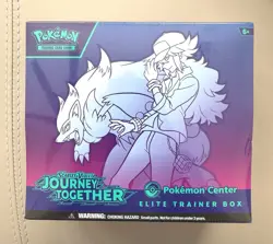 💥 Pokemon Journey Together Pokemon Center Elite Trainer Box ETB NEW SEALED - Image 1