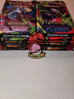 Pokemon TCG Phantasmal Flames 12-Pack Booster Lot Factory Sealed - Image 2