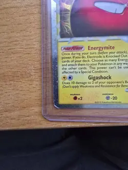Electrode 93/102 Prime Pokemon TCG Triumphant Holo Rare Prime NM - Image 2