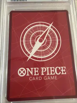 One Piece Crocodile Alternate Art Leader Op01-062 Psa 10 - Image 3