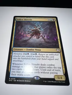 MTG FALLEN SHINOBI CARD R 0226 OTC - Image 1