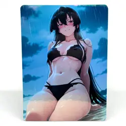 Akame ga Kill Akame Goddess Anime Waifu ACG Foil Card - Image 1