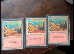 10x German Fbb Mountain (5V1 5V3) • Unplayed • Basic Land • Mtg - Image 2