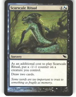 Scarscale Ritual - Shadowmoor - MTG - Common - #175 - NM - Image 1