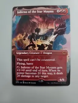MTG Inferno of the Star Mounts Adv in the Forgotten Realms 293 Alt Art Mythic - Image 1