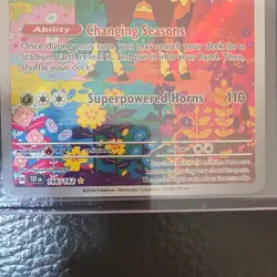 Pokemon TCG Sawsbuck Card 166/162 SV05: Temporal Forces NM Condition - Image 3