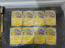 Pokemon x Natural History Museum Promo - Pikachu At The Museum JUMBO card x8 - Image 2