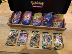 5x Pokemon TCG Evolving Skies UNWEIGHED Booster Packs Full Art Set - Image 1