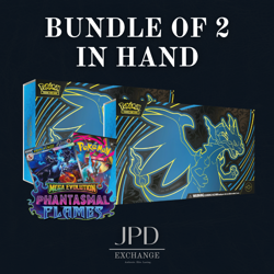 2x Bundle Pokemon Mega Charizard Phantasmal Flames Ultra Premium Collection UPC - Image 1