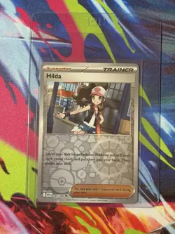 2025 Pokemon White Flare Hilda Reverse Holo Uncommon #084/086 - Image 1