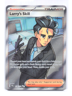 Pokemon TCG - Larry's Skill - 139/131 - Prismatic Evolutions - Ultra Rare - NM - Image 1
