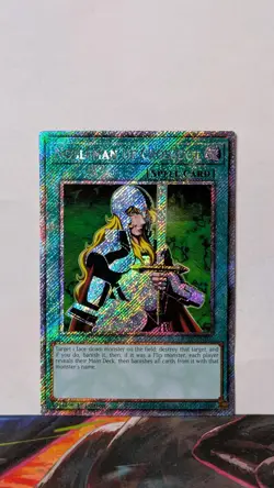 Yugioh Nobleman of Crossout Platinum Secret Rare RA03-EN102 - Image 1