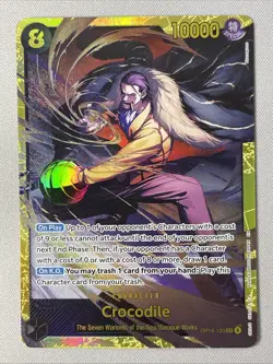 One Piece - The Azure Sea's Seven - Crocodile SEC - OP14-120 - NM - Image 1