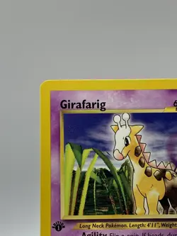 Girafarig 58/111 1st Edition Neo Genesis Pokemon Card NM- - Image 4
