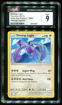 CGC 9 Shining Lugia Promo Shining Legends 2017 Pokemon Card #SM82 - Image 1