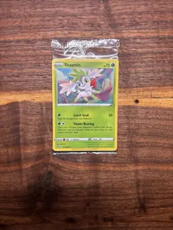 SEALED Pokemon TCG Shaymin Black Star Promo Card 015/185 Holo Vivid Voltage NM - Image 1