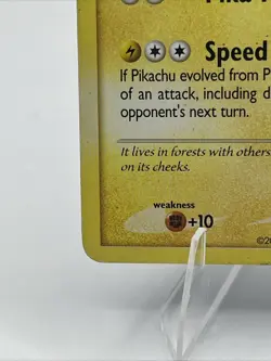 Pikachu Stormfront Regular Pokemon Card 70/100 LP 2008 Vintage Rare TCG - Image 2