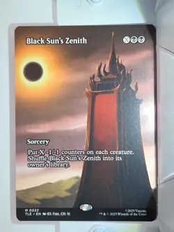 Black Sun's Zenith (Borderless) - M22 - MTG - Avatar: The Last Airbender (TLE) - Image 1