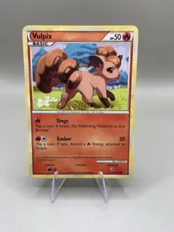 Vulpix Pokemon 87/123 Blister Error | HGSS Undaunted Symbol | LP - Image 1