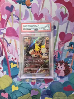 PSA 10 GEM MINT Detective Pikachu 098/SV-P HOLO Promo Japanese Pokemon Card - Image 1